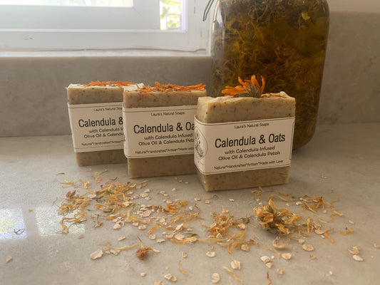 Tallow - Gentle - Mild - Unscented - Calendula & Oats or Oats & Honey