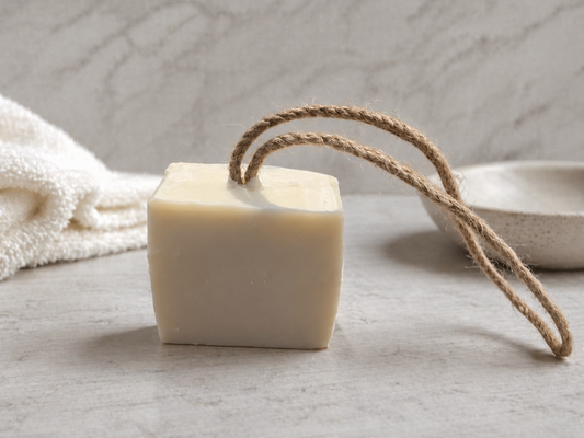 Vegan Clarifying Soap on a Rope - Unscented