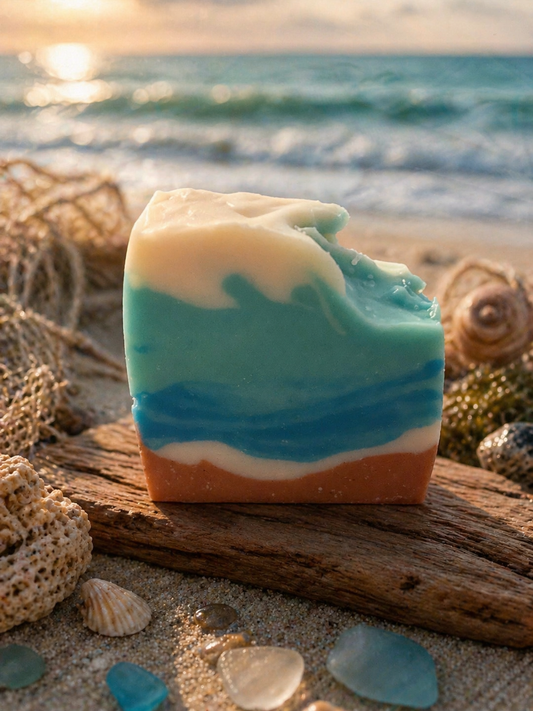 Tallow - SURF’S UP! (Smells like clean citrus air) - Balanced Creamy Tallow Bar